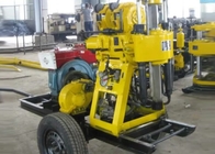 Eine 200 Meter-Tiefe hydraulische brachten Borewell-Maschinen-vertikale kundengebundene Räder an