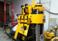 Gelbe mobile Bohrloch-Bohrmaschine/Raupe angebrachtes Bohrgerät Rig For Water Well