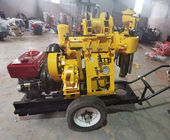 Rote und gelbe XY-1 Geologische Bohrmaschine 100 m Tiefe 100 mm Bohrdurchmesser 6-9 m/h Geschwindigkeit