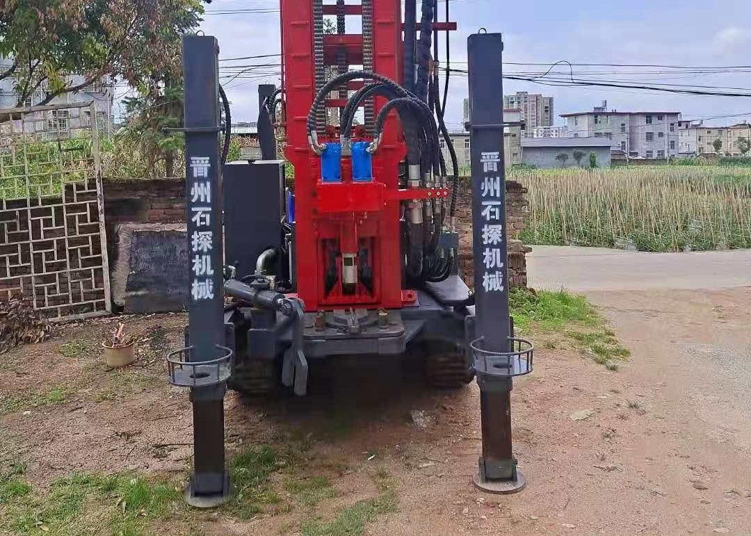Gummiraupe angebrachte tragbare pneumatische landwirtschaftliche Maschinen Bohrgerät-Rig Sts 180