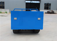 Ton Mini Rubber Track Transporter Dumper-LKW der einfache Operations-blauer Farbe2